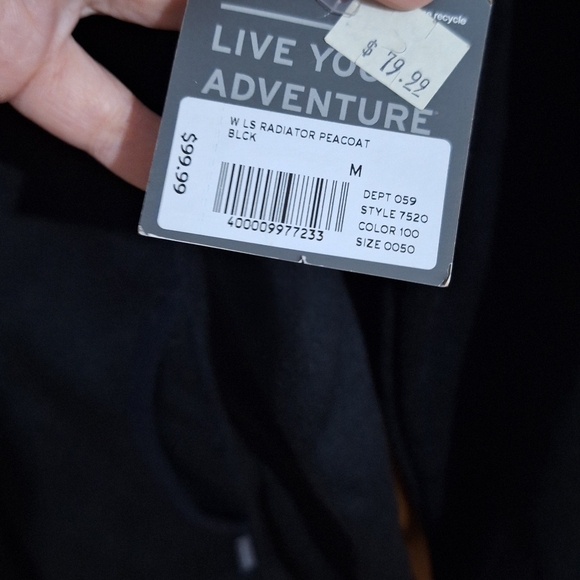 NWT Eddie Bauer double breasted sweatshirt - Picture 3 of 4